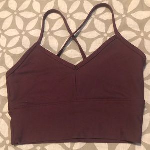 Glyder long line sports bra